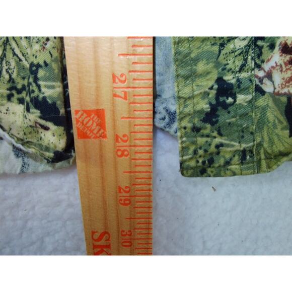 Field Tested by Outdoor Life Mens Size Large Button Shirt Deer Camo Long Sleeve - Picture 5 of 11